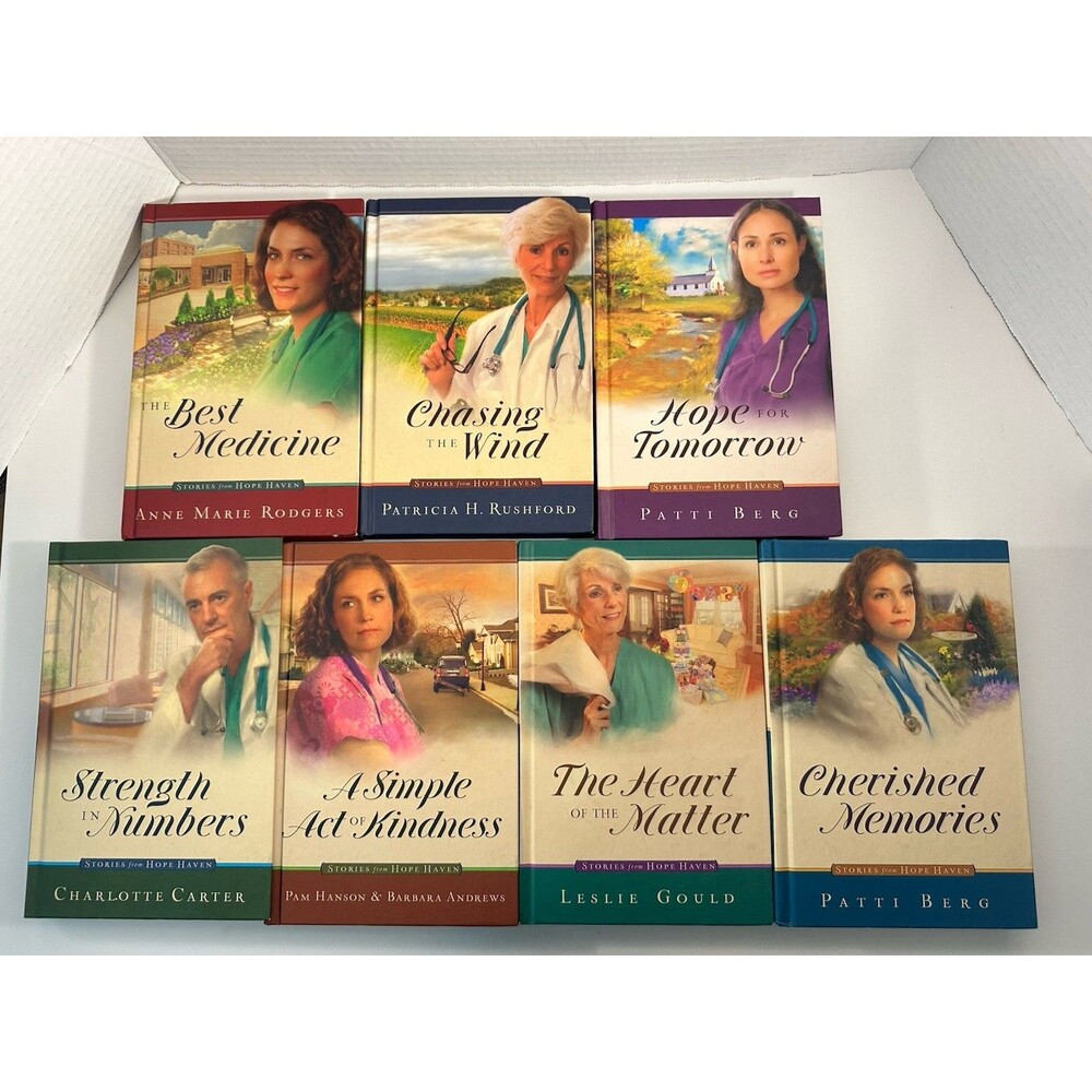 Guideposts Stories From Hope Haven Hardcover Book Lot Of 7 1-6 And 9